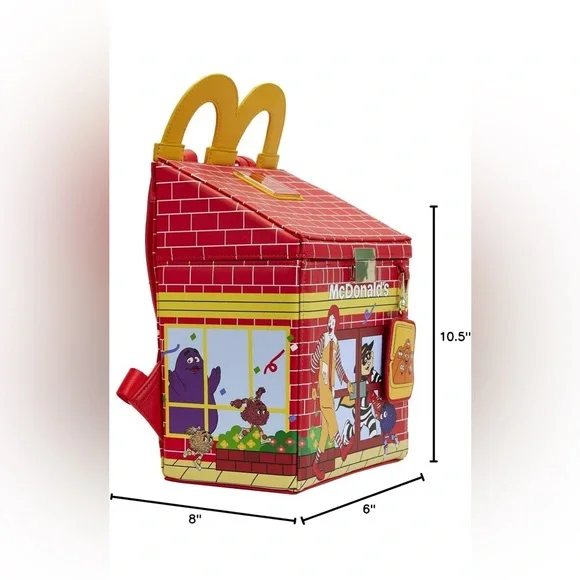 Loungefly x McDonalds Happy Meal Backpack - Lightly Used - Picture 2 of 5